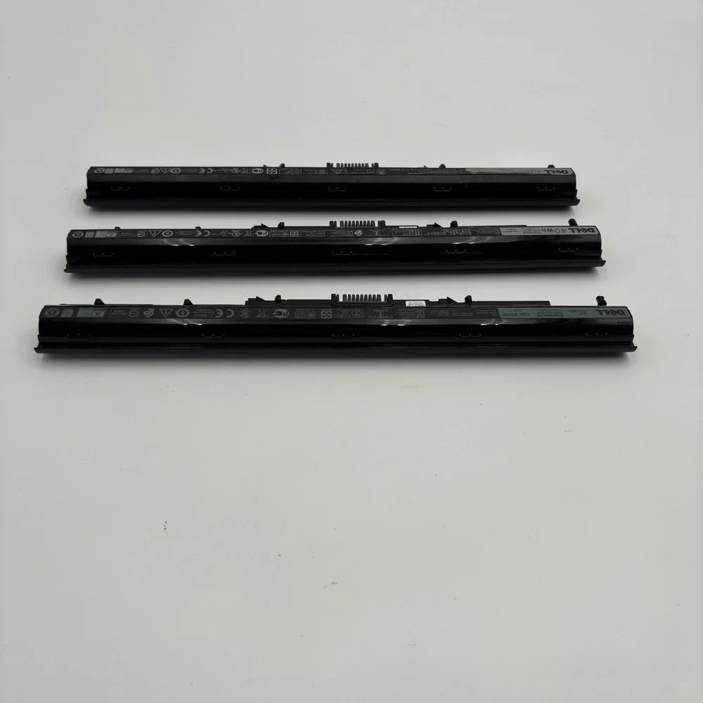 Dell Laptop Battery Lot of 3 OS Black Good‎ M5Y1K 40Wh 14.8V Li-ion Untested